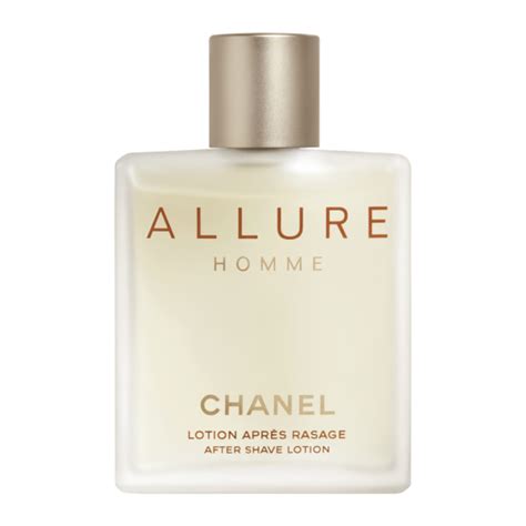 allure homme chanel after shave lotion tester|chanel allure homme moisturizer.